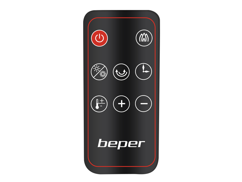 Beper Telecomando Per Termoventilatore Da Parete P203ter100 - Ricambi  riscaldamento - Beper Home Shop