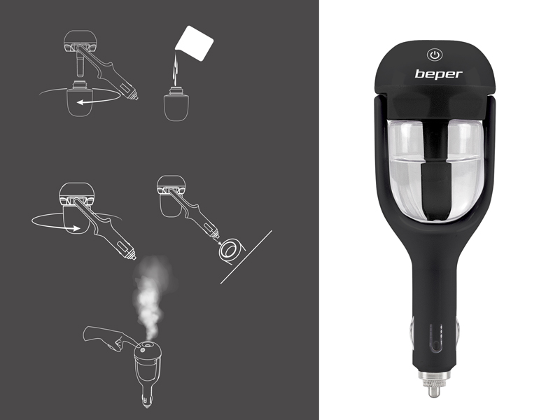 Beper Diffusore E Umidificatore Per Auto - diffusore