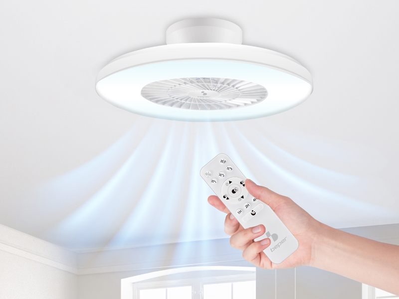 Beper Ventilatore Da Soffitto Con Luce LED - Ventilazione