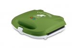 Tostiera 700 watt piastra dritta VERDE