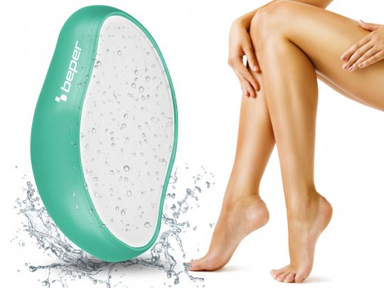 Pietra scrub con azione esfoliante e depilatoria   