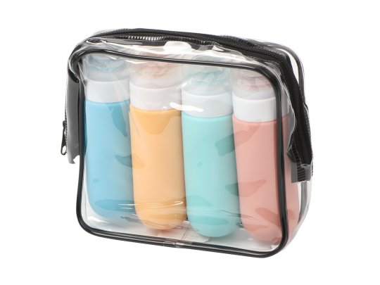 Set flaconi da viaggio in silicone