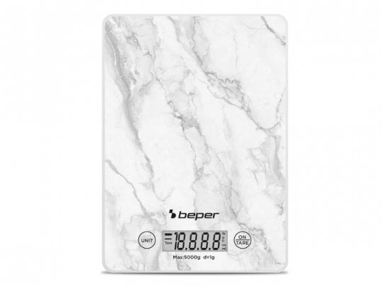 Bilancia da cucina digitale - Marmo Bianco