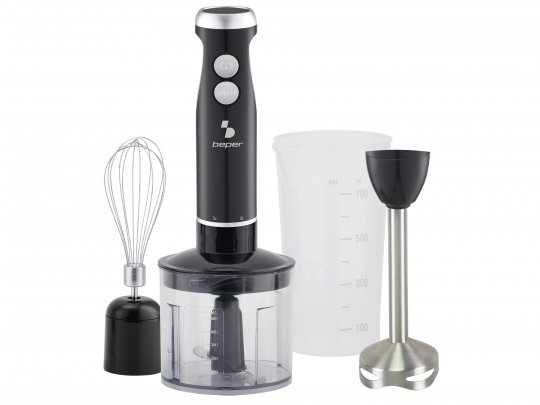Set frullatore ad immersione 4 in 1 1000W