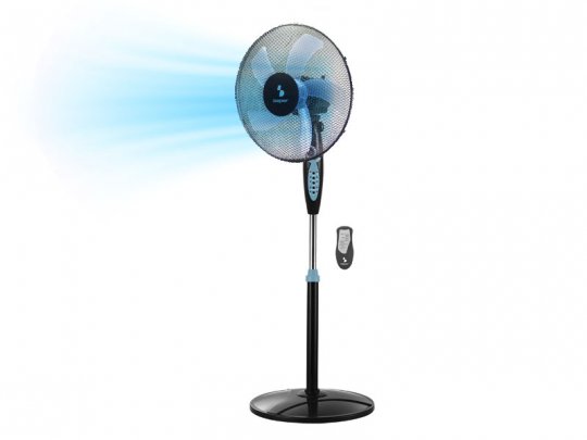 Ventilatore a piantana con telecomando