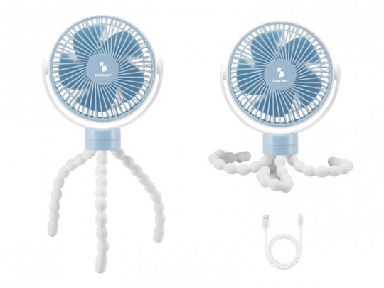 Mini ventilatore ricaricabile treppiede