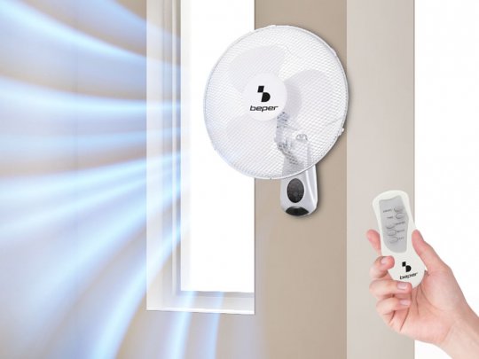 Ventilatore da parete con telecomando