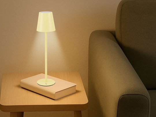 Lampada ricaricabile da tavolo AURA Vaniglia