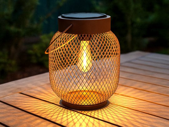 Lampada solare MIRA Corten