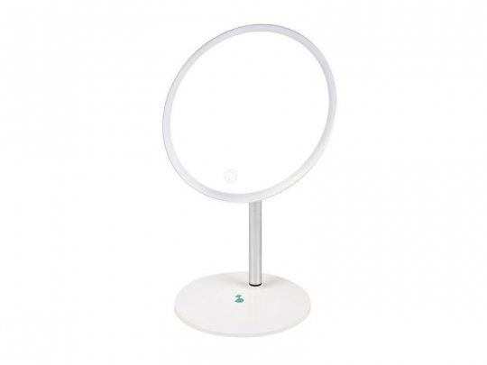 Specchio per trucco con luce LED Ricaricabile