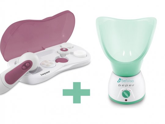 Kit pulizia viso e sauna facciale 